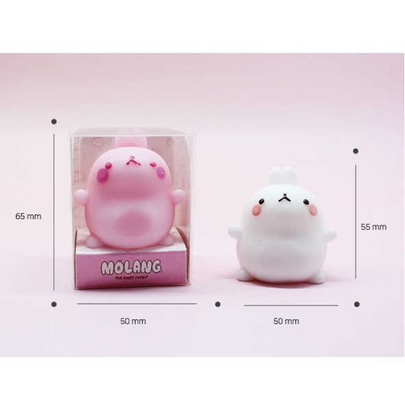 Mô Hình Búp Bê Molang Mozzi Mềm Mại Xinh Xắn