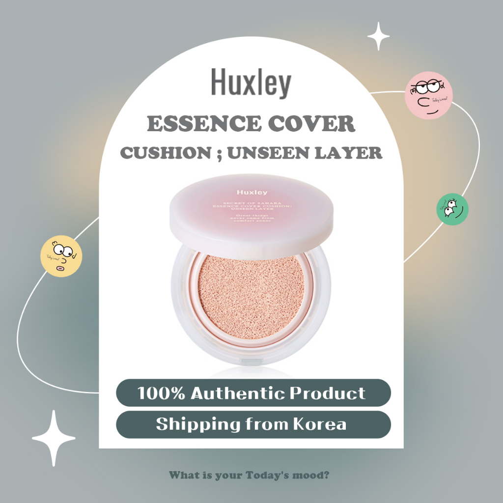 [Huxley] ★Dụng Cụ Nhặt Seventeen WONWOO★ ESSENCE COVER CUSHION ; UNSEEN LAYER (2 Màu) | Chất Lượng C
