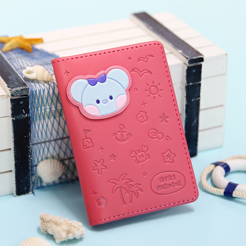 BT21 Leather Patch CASE CASE VACANCE OFFICIAL Goods