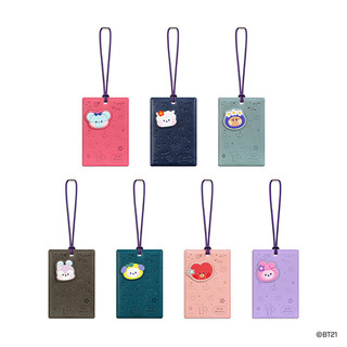 [bt21 Official] bt21 leather patch vancances series cover & case