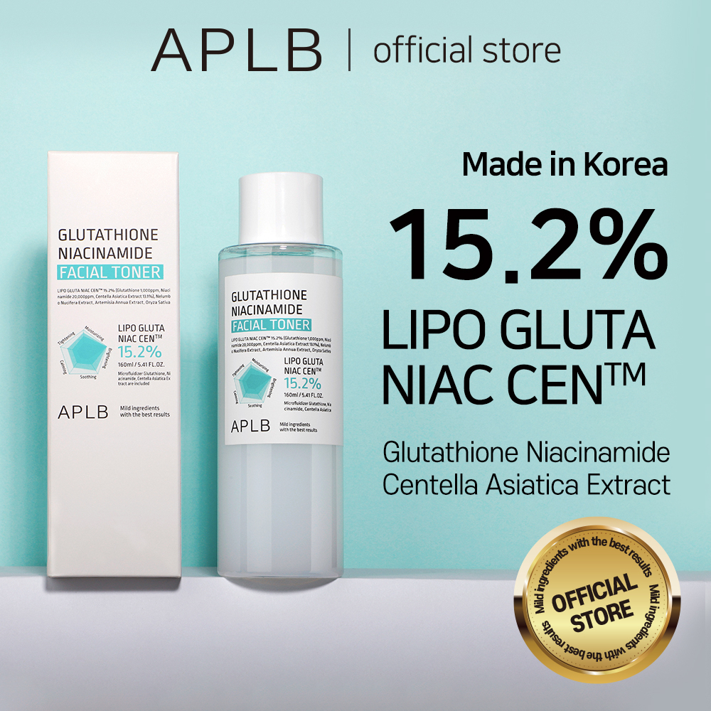 Toner APLB Niacinamide Glutathione 160ml | LIPO GLUTA NIAC™ 15.2%