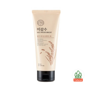 The face shop sữa rửa mặt bọt gạo sáng da làm sạch sâu 150ml.