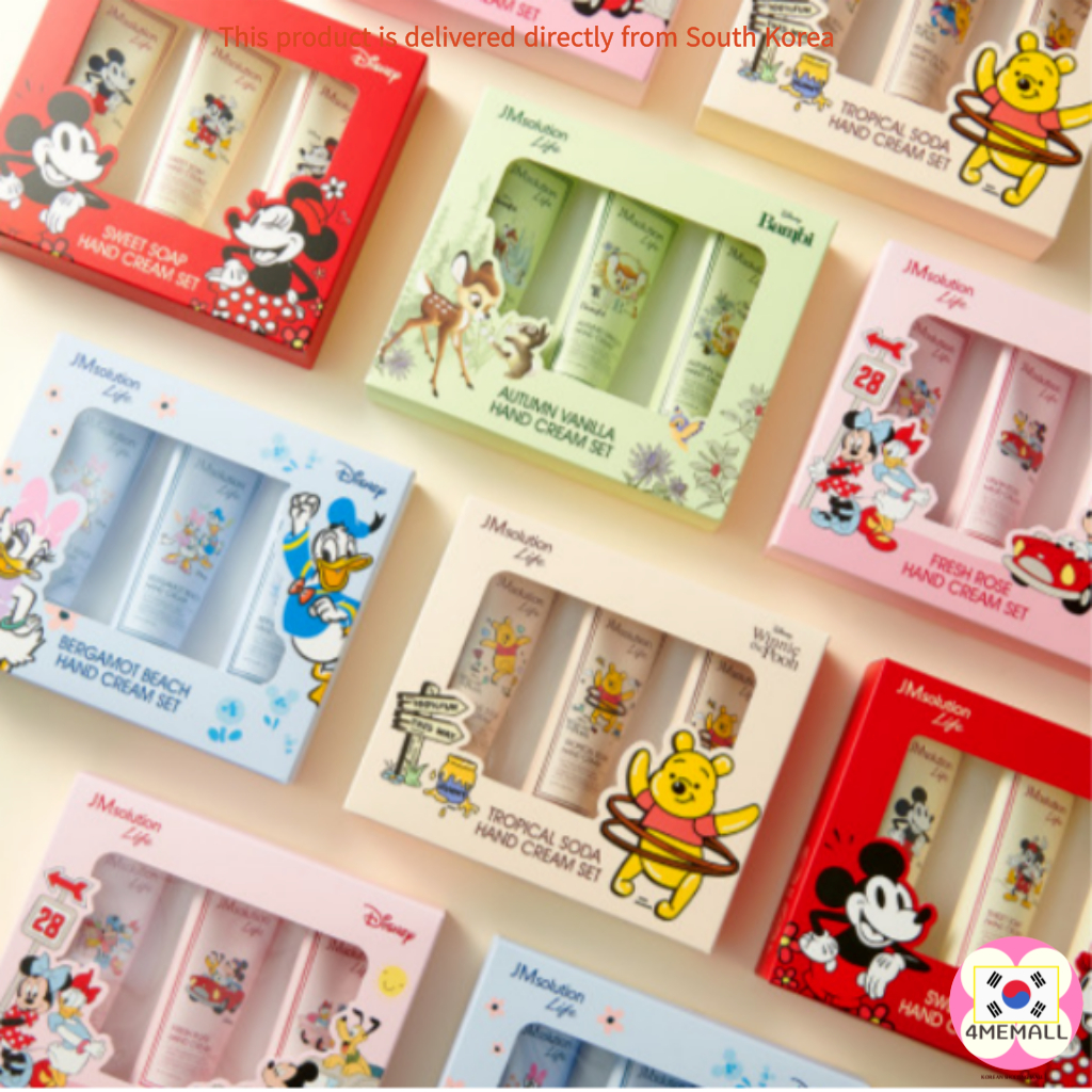Jm solution life disney hand cream set kem dưỡng ẩm chăm sóc da tay
