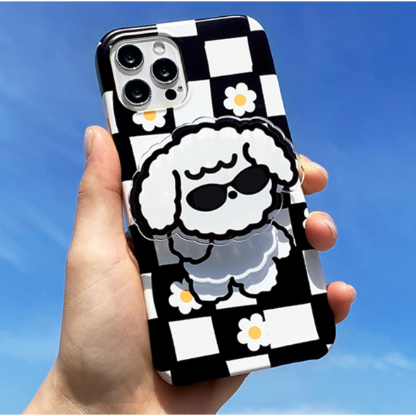 🇰🇷 Đây là size lớn, acrylic grip tok dễ thương hiệu Giá đỡ điện thoại nhanh