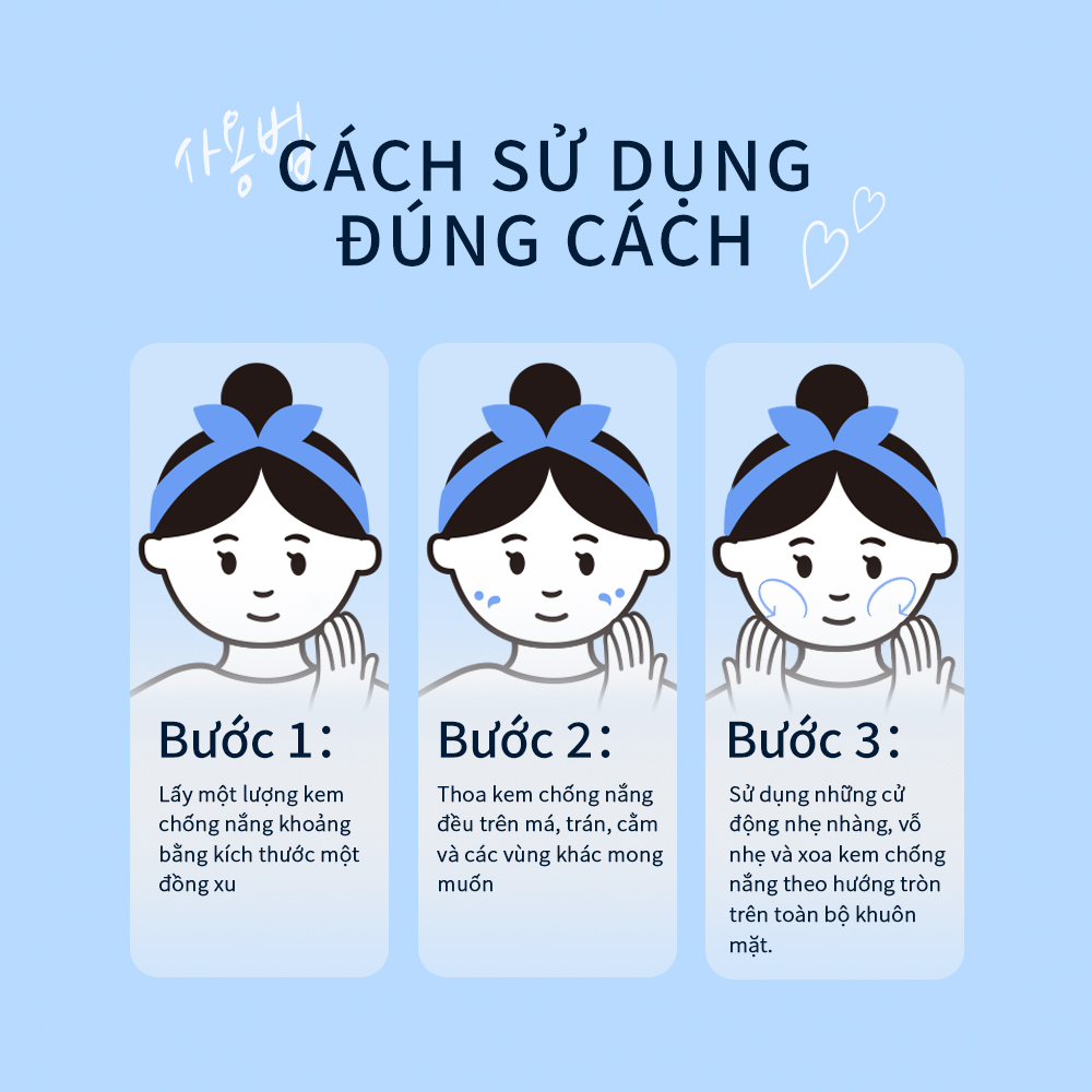 Kem Chống Nắng UVA&UVB Bảo Vệ Da Hoàn Hảo Và Làm Trắng Da SPF 50+ PA++++ HN Brightening Sunscreen 50ml