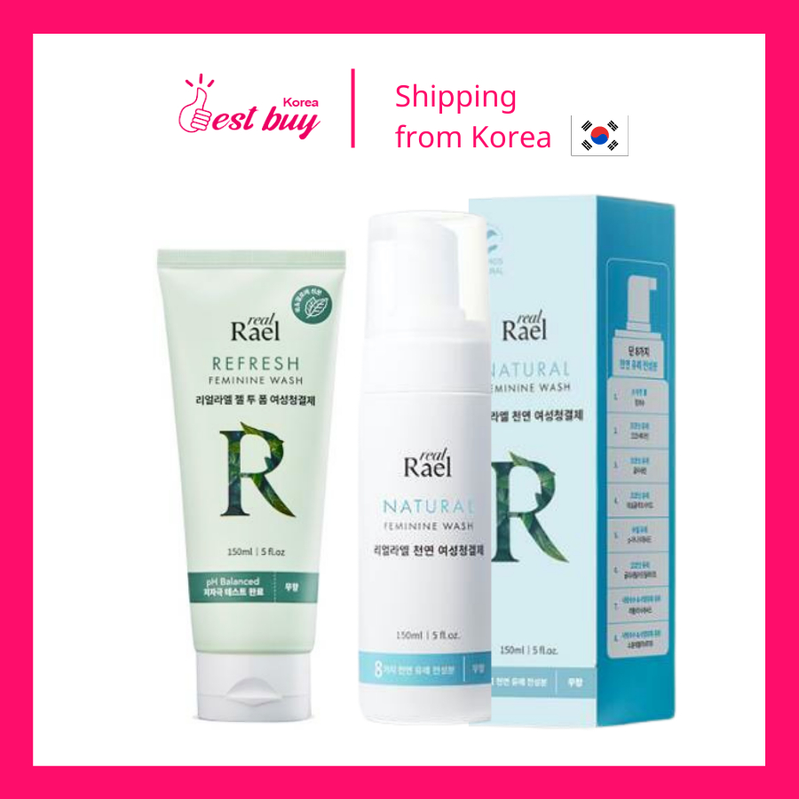 Dung dịch vệ sinh phụ nữ Rael Refresh Feminine Wash (Gel to Foam) 150ml