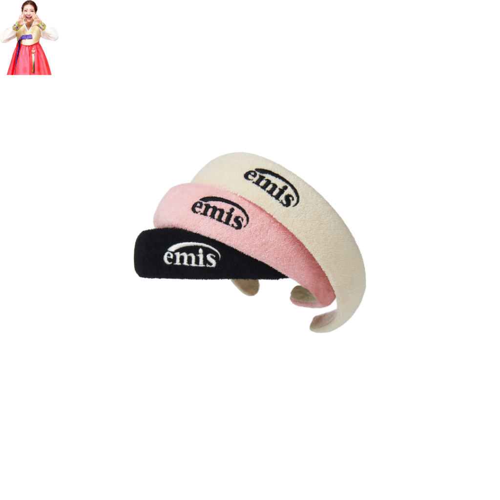 (Có sẵn) emis TERRY HAIRBAND