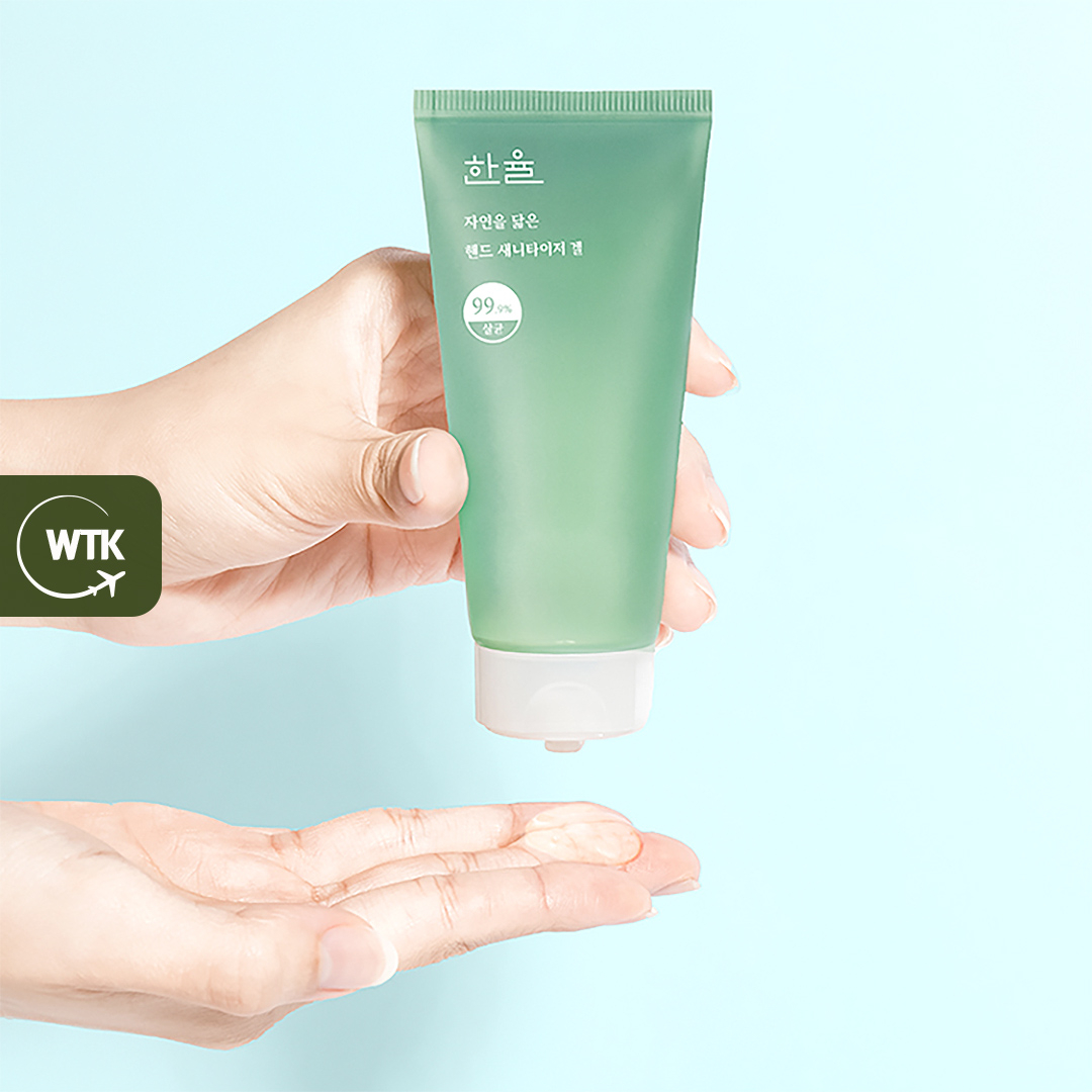 HANYUL Nature In Life Hand Sanitizer Gel 60ml / Pure Artemisia Calming Gel gel Rửa Tay Diệt Khuẩn 60ml / Nguyên Chất artemisia Làm Dịu Da Nhạy Cảm