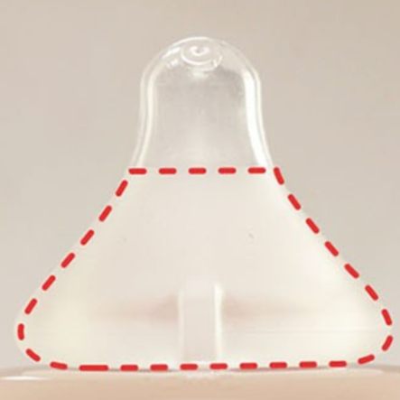 Set 2 núm ti Upis siêu mềm cho bé