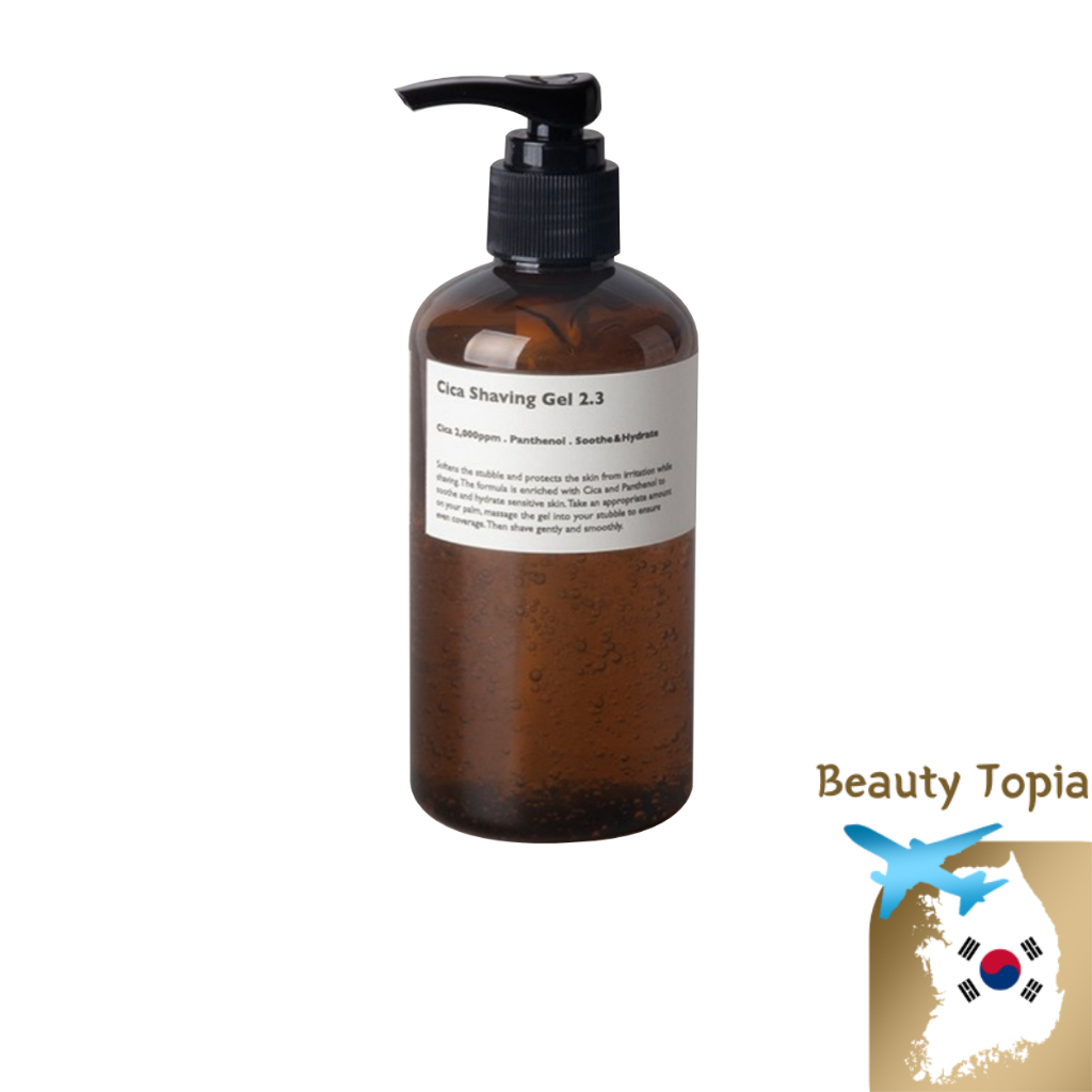 Lazy Society rau má gel cạo râu kem cạo râu Cica Shaving Gel 250ml