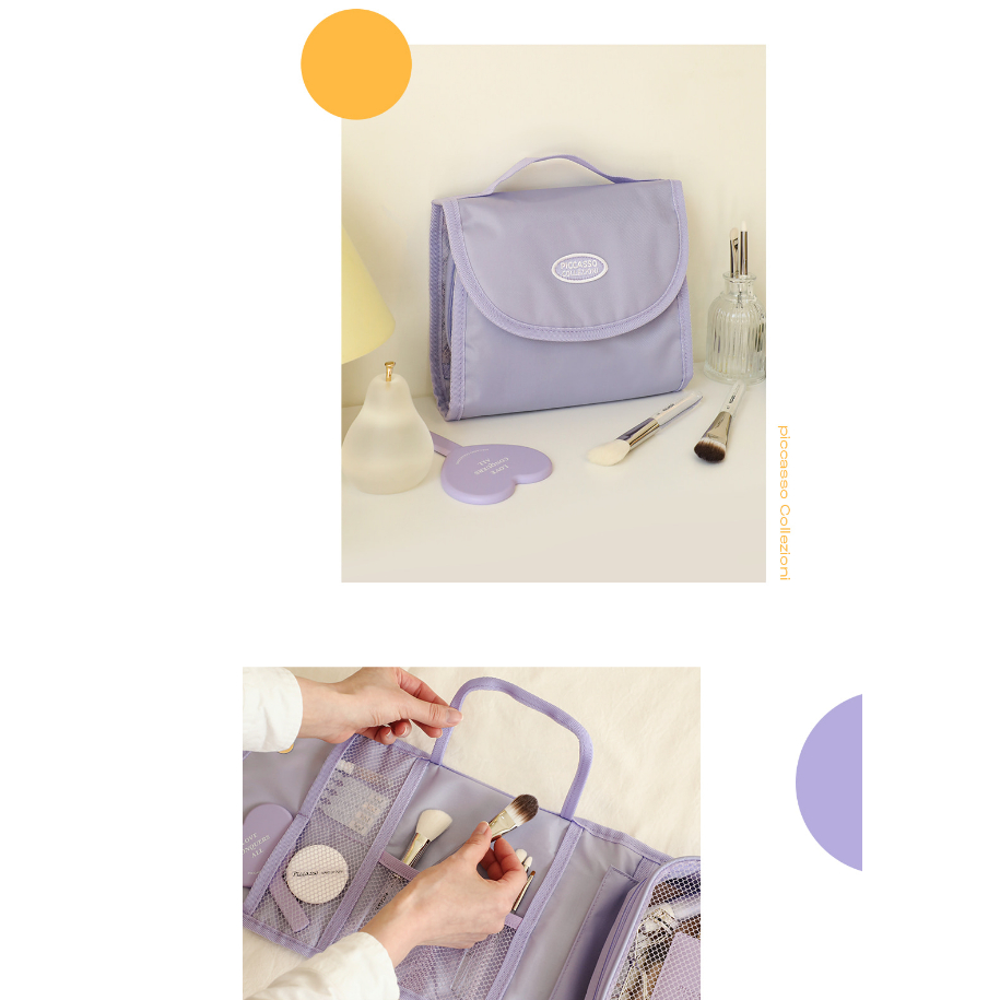 Picasso Túi Đựng Đồ Trang Điểm Hàng Ngày 21.5Cmx17Cmx5Cm