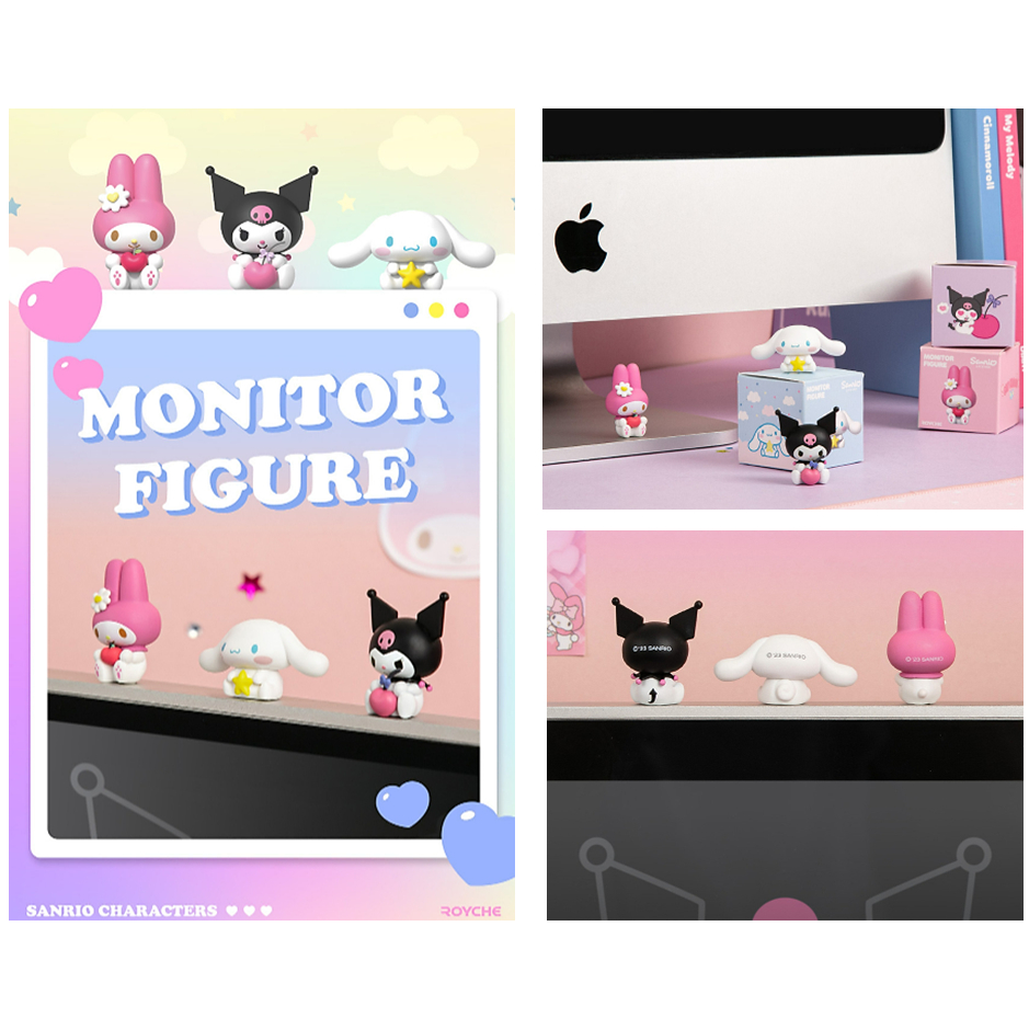 Mô Hình KUROMI / Cinnamoroll / My Melody Monitor TACC3AG