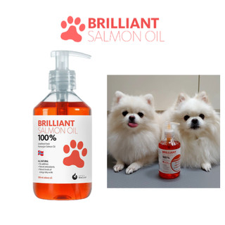 Brilliant Salmon Fish Oil for Dogs and Cats / 300ml Omega 3 Fish Oil