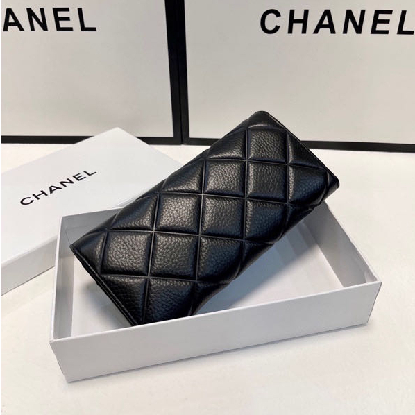 Ví Da Bò Dáng Dài Gấp Đôi Thời Trang Cao Cấp Cho Nữ