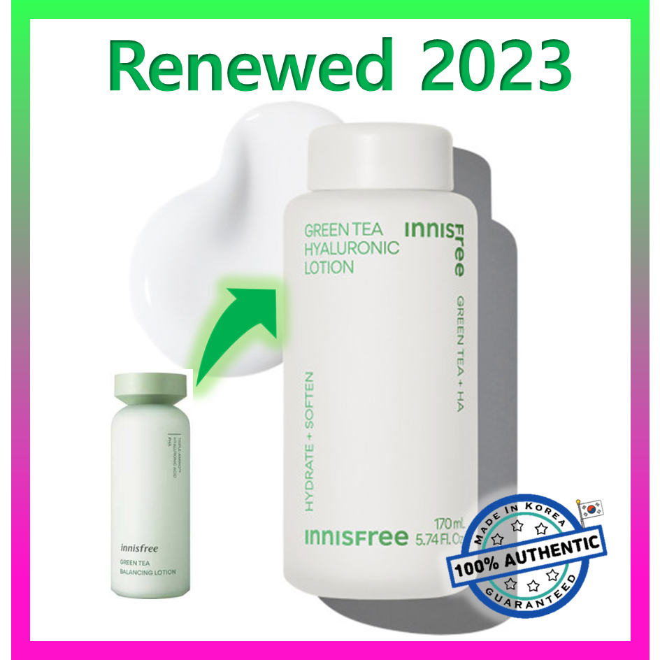 Lotion Trà Xanh innisfree / innisfree Green Tea Hyaluronic Lotion 170ml