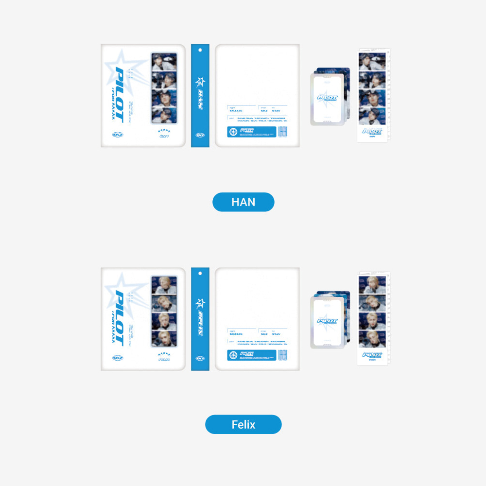 Bộ sách sưu tầm Stray Kids - PILOT : FOR 5 star