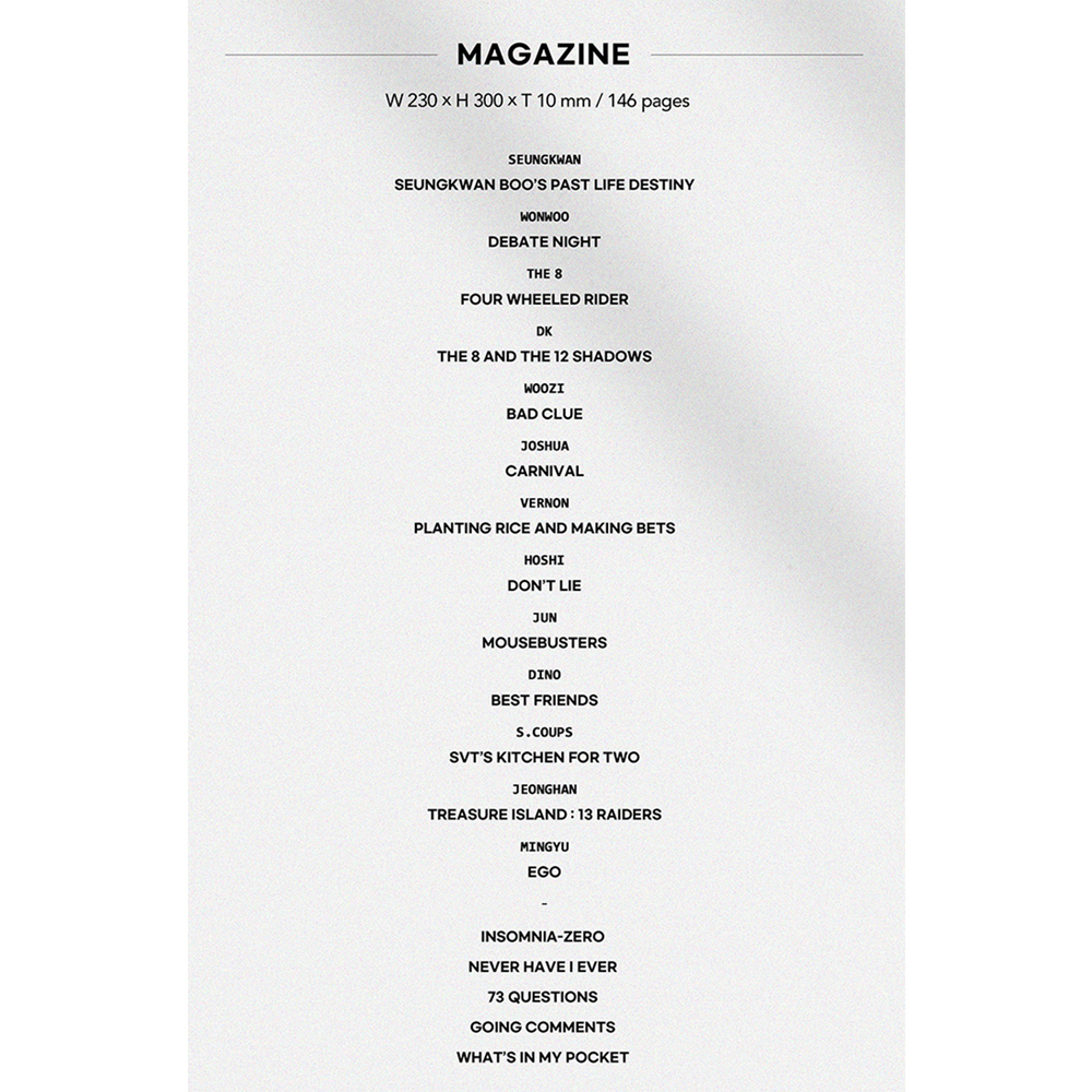 Tạp chí Hybe Labels Seventeen Going Vol.2