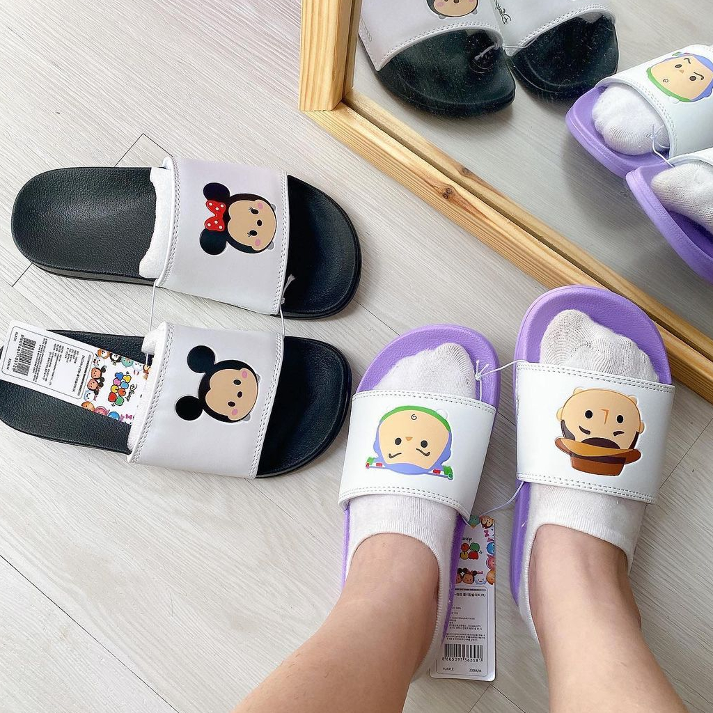 Dép Họa Tiết Disney Tsum Lolipop Chính Hãng