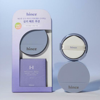 Phấn nước HINCE SECOND SKIN MESH MATTE (lõi chính + lõi thay thế)
