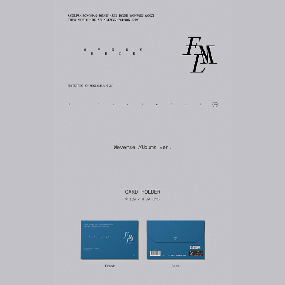 Album Hybe Labels "Seventeen" mini thứ 10 phiên bản FML Weverse