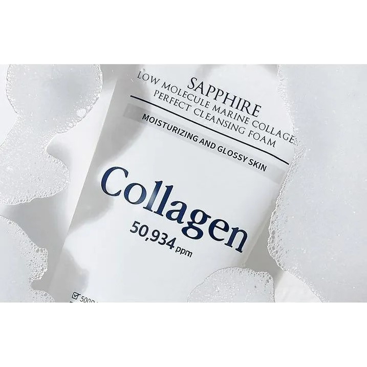 Sữa Rửa Mặt Đá Sapphire / Collagen Làm Sạch Sâu 150g