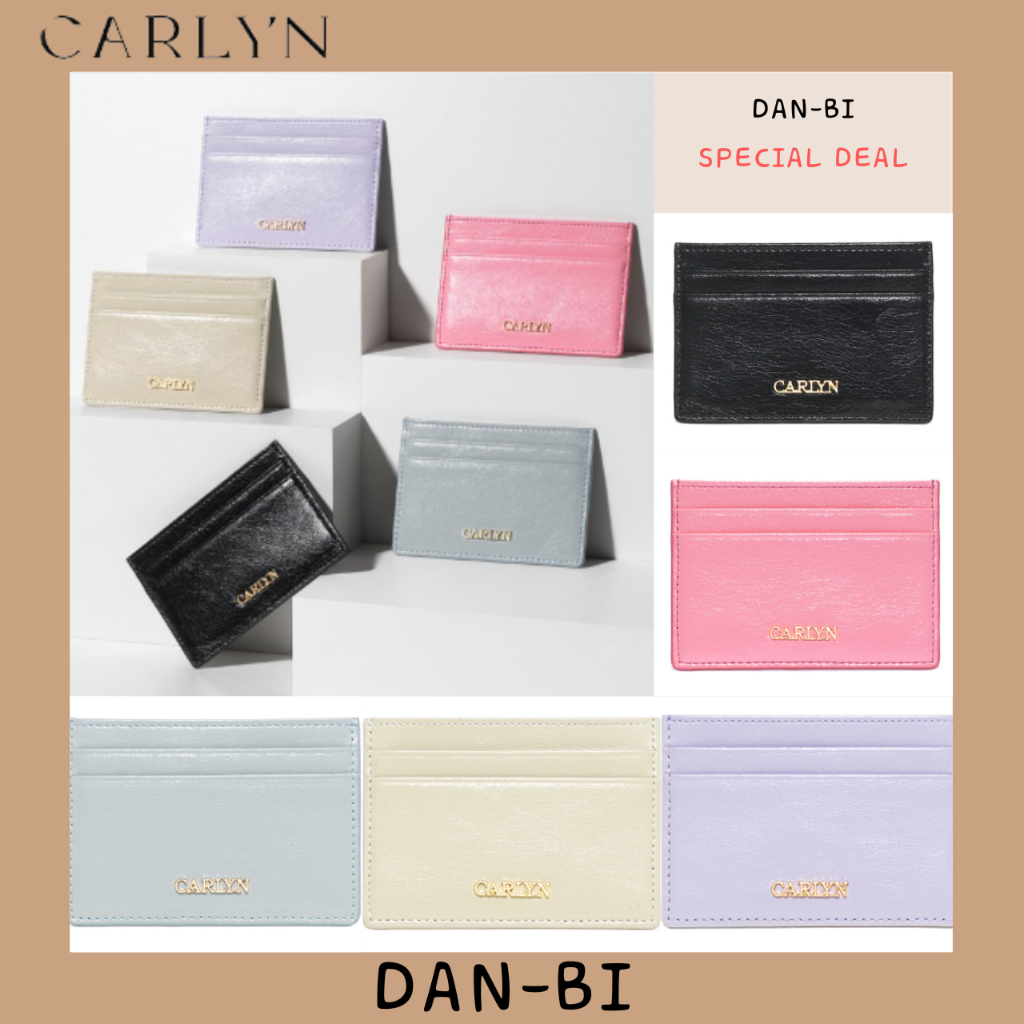 [CARLYN] TƯỜNG THẺ CARLYN PAVE 5 MÀU ĐEN / IVORY / HỒNG / SKY GRAY / LAVENDER / JENNY JISOO WENDY SE