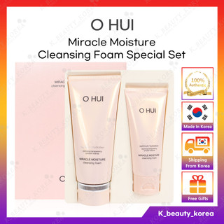Bộ sữa rửa mặt tạo bọt dưỡng ẩm đặc biệt miracle ohui