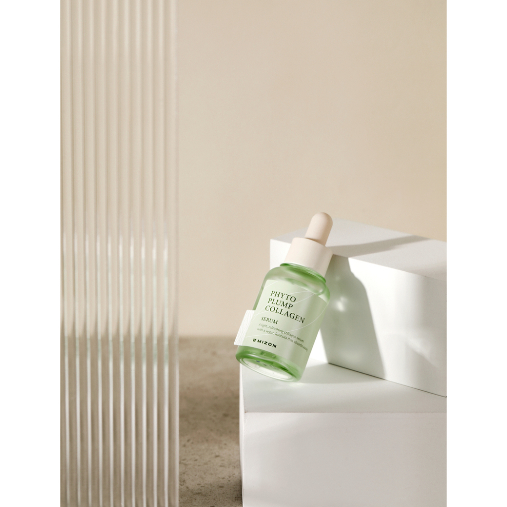 MIZON Phyto Plump Collagen Serum 30ml / Chiết Xuất Thực Vật Giúp Da Căng Mọng