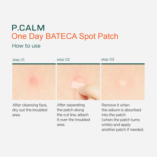 [P.CALM] set 2 hộp (78 miếng) Miếng dán mụn P.CALM All Day Clear Patch