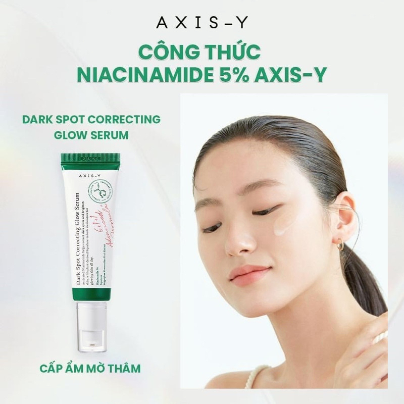 Tinh chất giảm béo axis-y dark spot correcting glow serum - hàng sẵn sàng