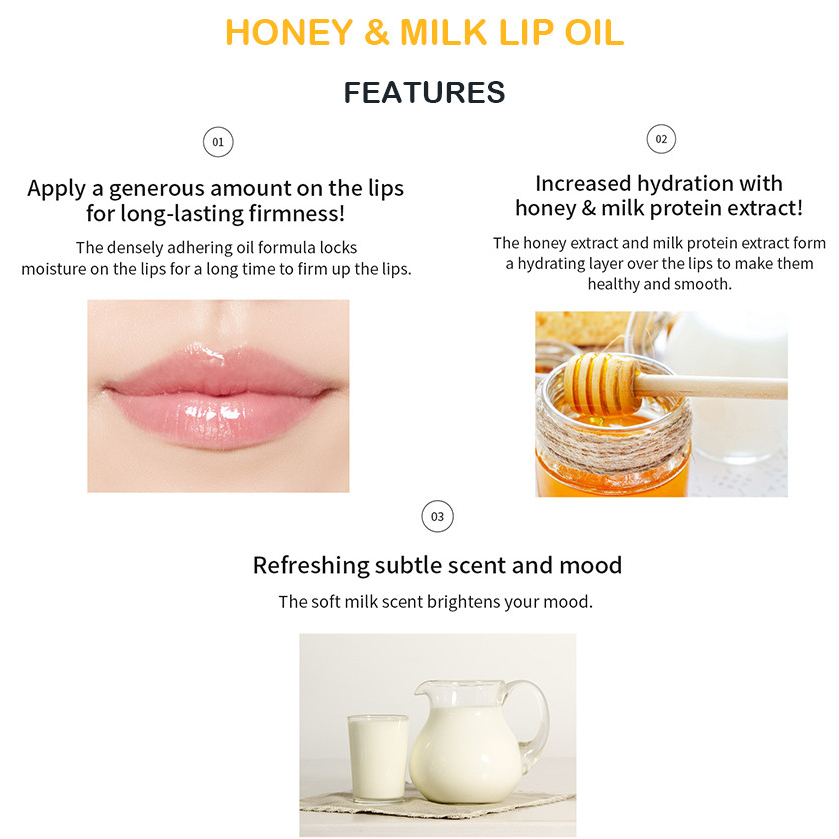 A'PIEU Dầu Dưỡng Môi Mật Ong & Sữa Bạc Hà / Đào 5g