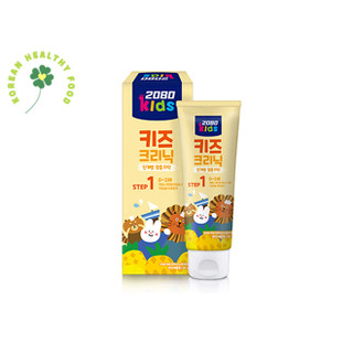  Hàn Quốc aekyung 2080 Trẻ em 1 Step Không thêm flo kem đánh răng 80g tuổi : 0~2 