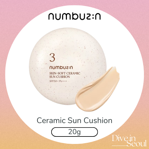 No.3 Skin Soft Ceramic Sun Cushion - SPF50+ PA++++