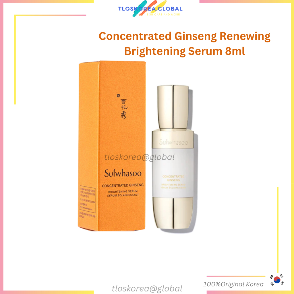 Sulwhasoo Serum Nhân Sâm Đậm Đặc Làm Sáng Da 8ml Concentrated Ginseng Renewing Brightening Serum Sample 8ml