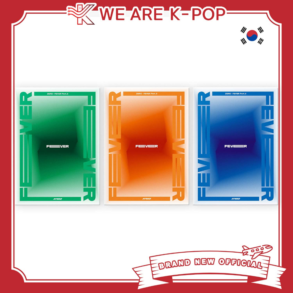 Album ATEEZ 7TH MINI Album - ZERO: FEVER Part.3