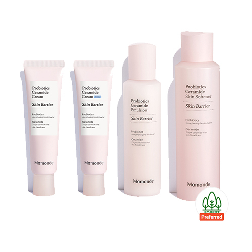 MAMONDE Kem Ceramide Làm Mềm Da Probiotics 200ml / Sữa Dưỡng 150ml / 60ml