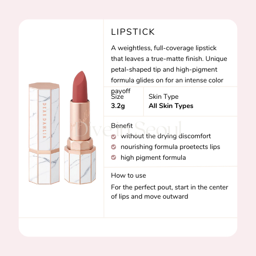 Lip Paradise Effortless Matte Lipstick – 13 màu / 3.2g