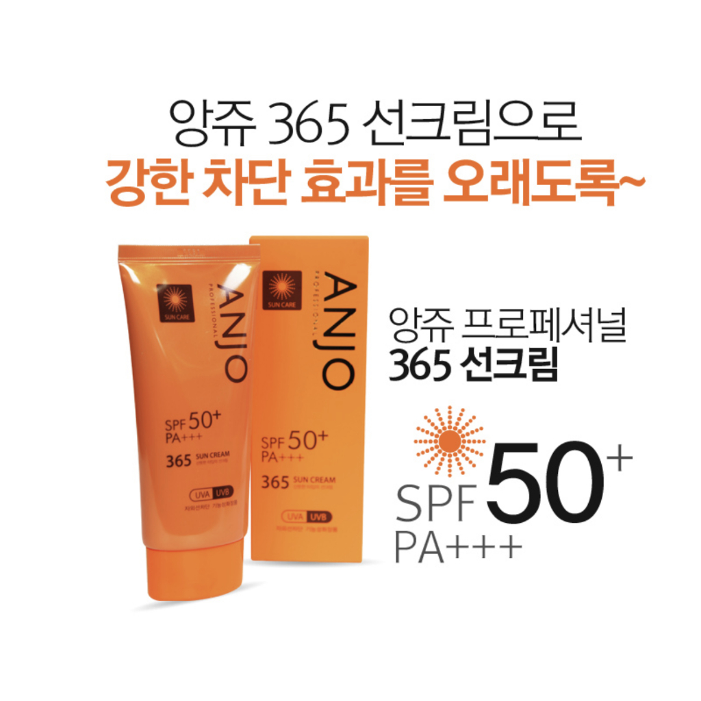 Kem Chống Nắng Anjo 365 SPF 50 + PA + + + 70g