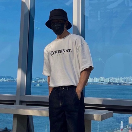 Áo thun Covernat logo Authentic order chính hãng Hàn Quốc