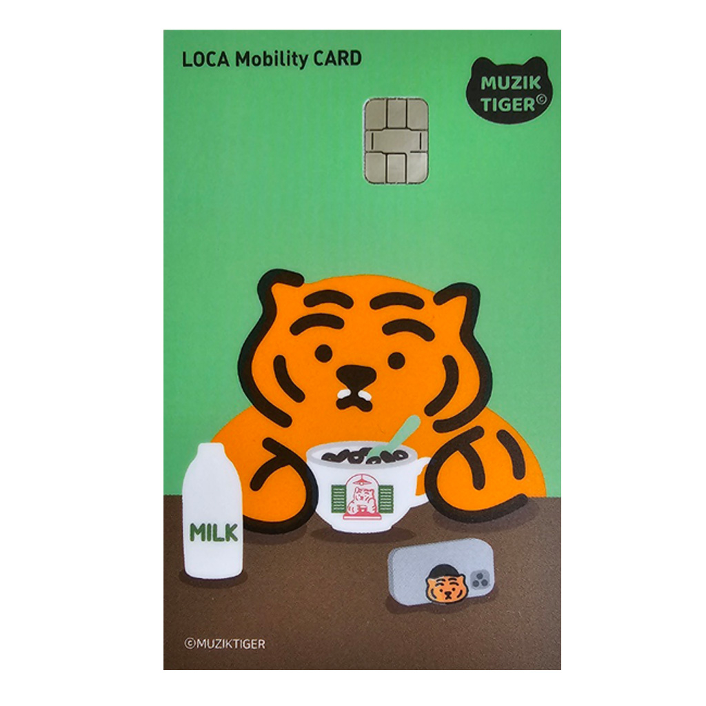 Lotte T-money Card Korea Transportation Card LOCA LOTTE Mobility Card