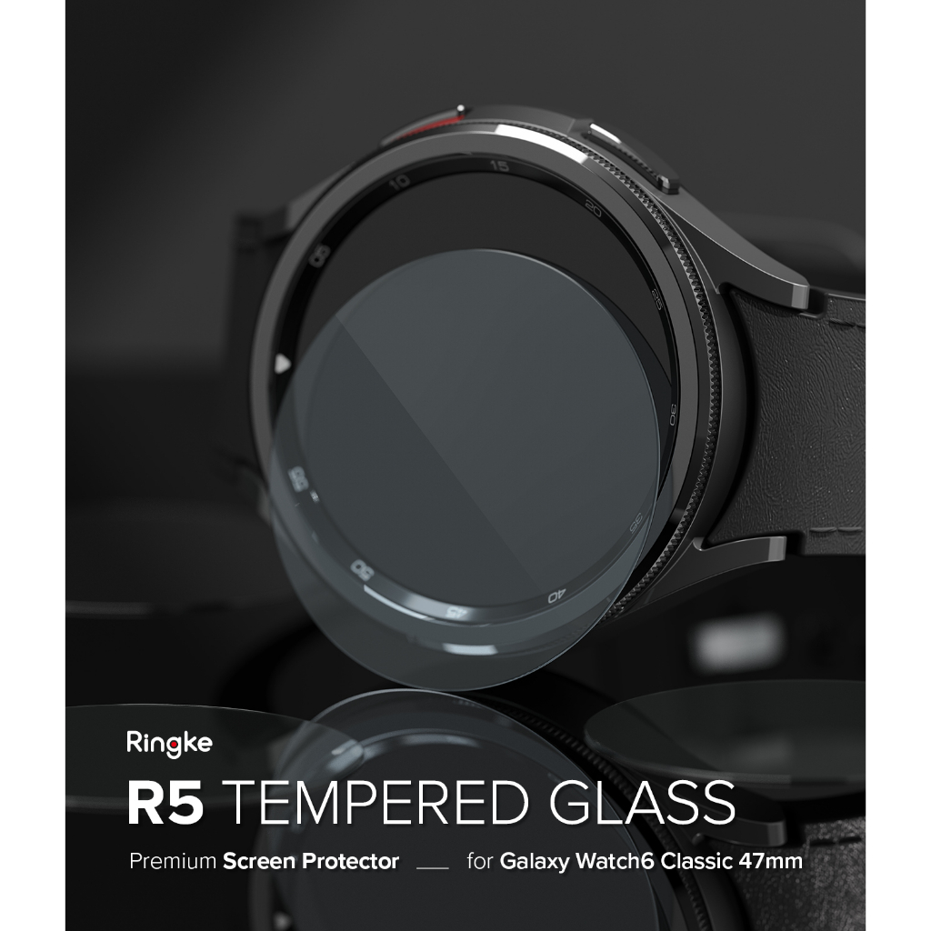 RINGKE Kính Cường Lực Bảo Vệ Màn Hình Cho Galaxy Watch 6 Classic 47mm