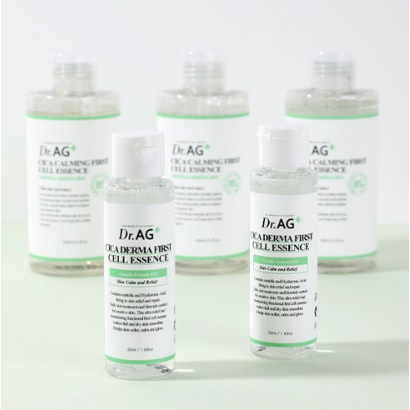 Tinh chất rau má làm dịu da mụn Dr.AG Cica Calming First Cell Essence 200ml + 50ml