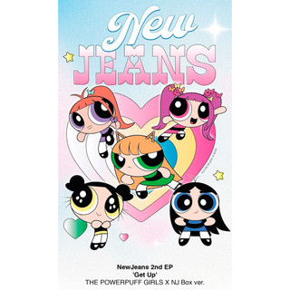 NEWJEANS [GET UP] 2nd EP Album (THE POWERPUFF GIRLS X NJ BOX ver.)