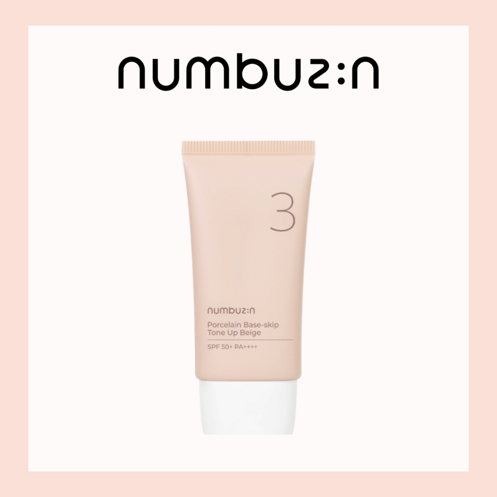 Numbuzin Số 3 Đế Sứ Màu Be