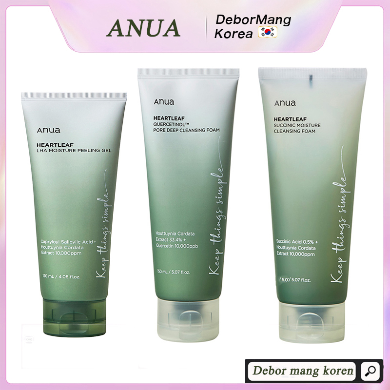 Gel Rửa Mặt Làm Sạch Sâu Lỗ Chân Lông anua heartleaf 150ml