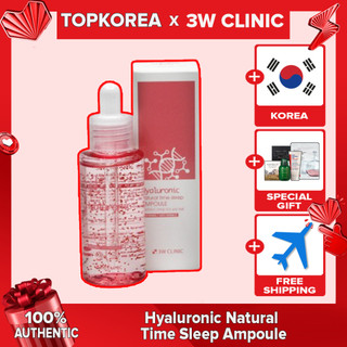 Tinh chất dưỡng ẩm 3W Hyaluronic Natural Time Sleep Ampoule 60ml