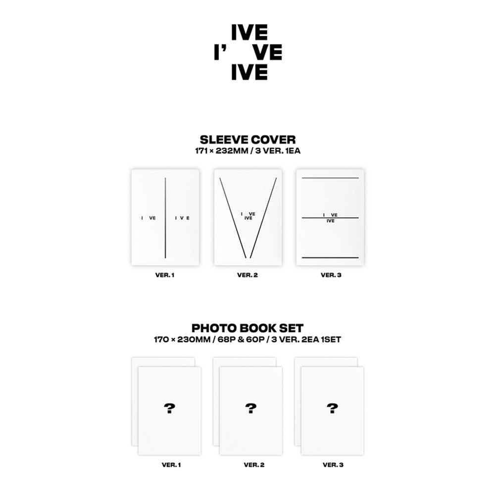 Sách ảnh Starship Entertainment Only Album Ive 1st Album Ive Ive
