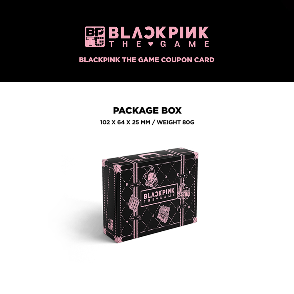 Thẻ game coupon BLACKPINK độc đáo cao cấp
