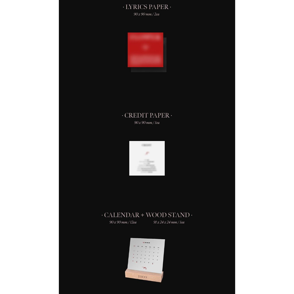 BLACKPINK JISOO FIRST SINGLE ALBUM