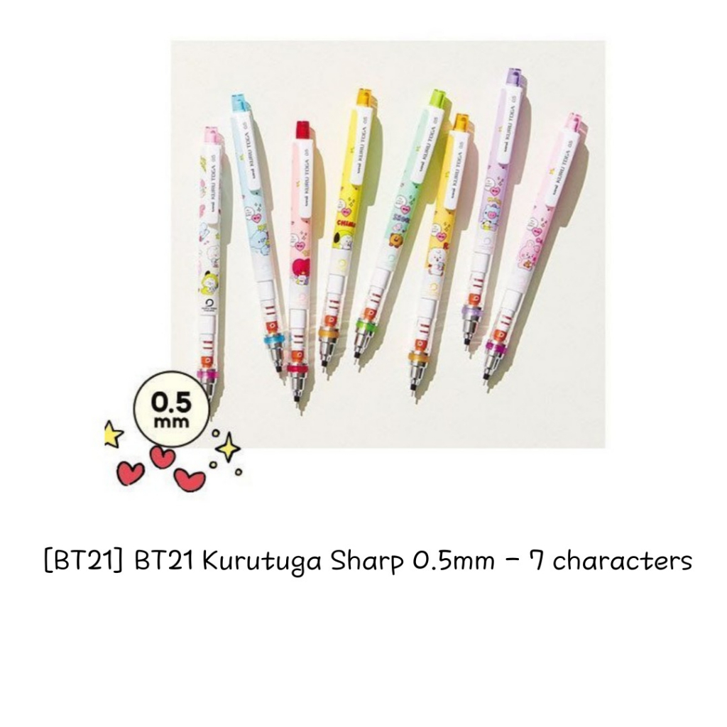 Bt21 kurutuga sharp 0.5mm-7 Nhân Vật